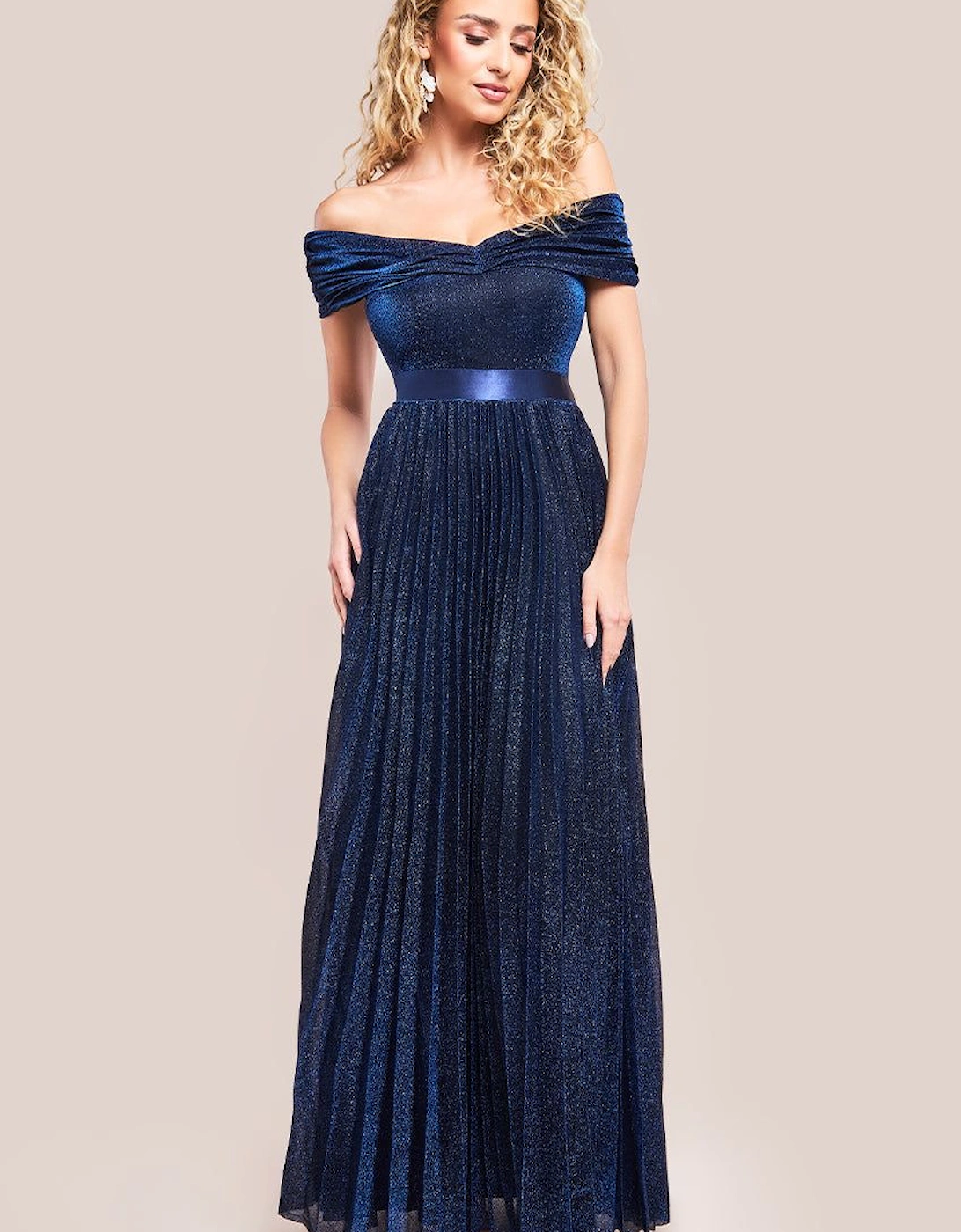 Bardot Pleated Skirt Maxi, 2 of 1