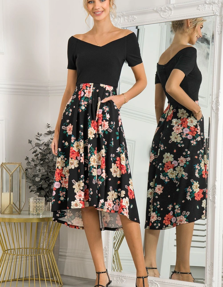 Mabry Contrast 2in1 Dress