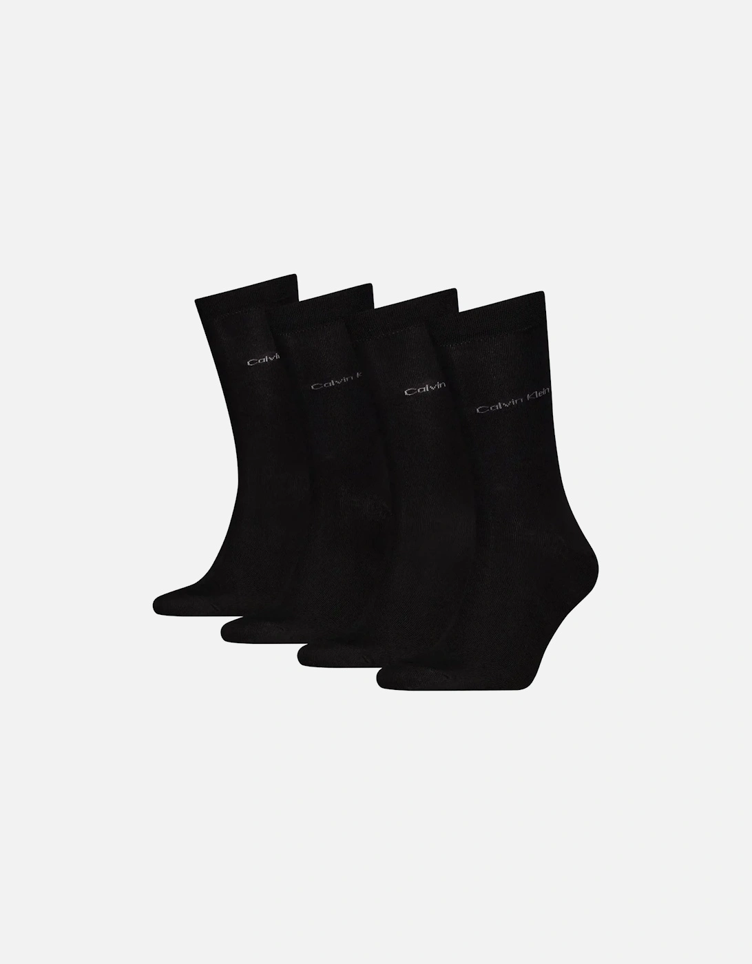 4-Pack Premium Combed Cotton Socks Gift Box, Black, 4 of 3