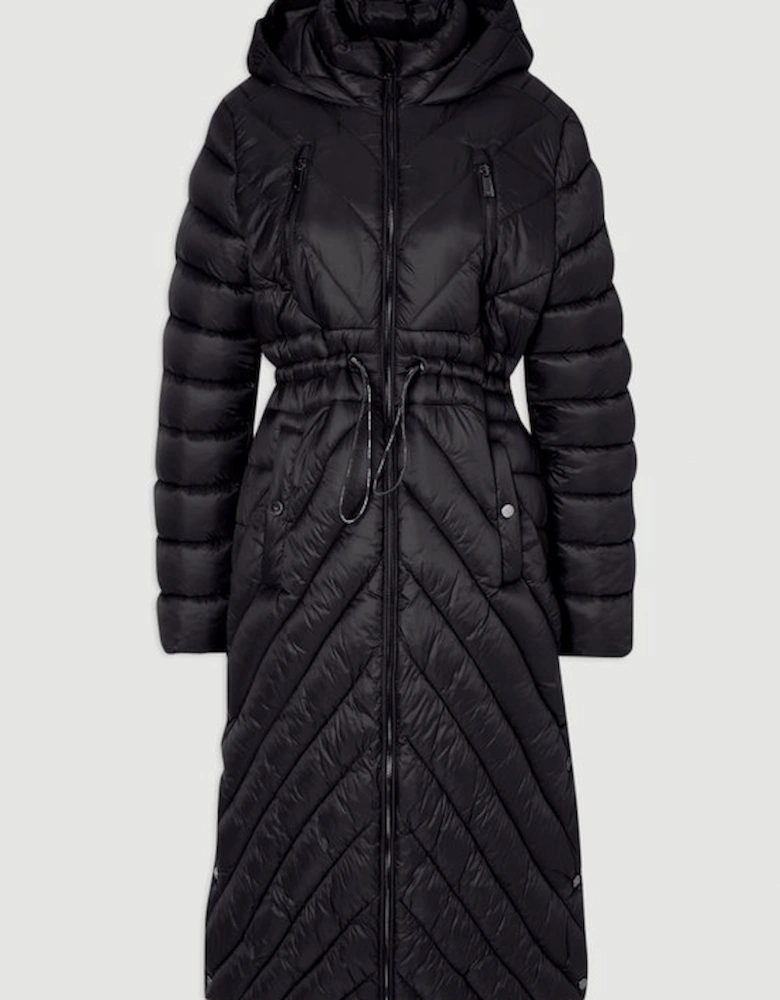 Lightweight Knee Length Packable Coat