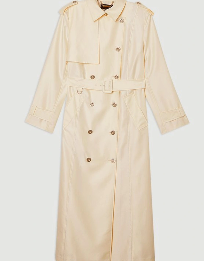 Soft Signature Trench Coat