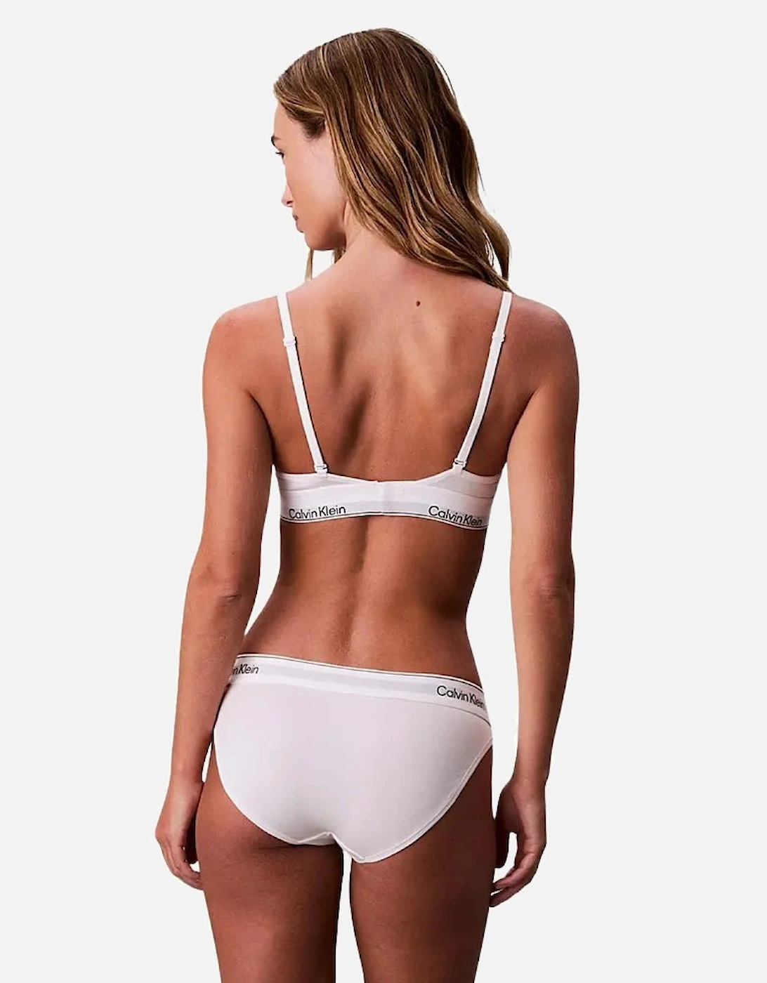Icon Cotton Modal Bikini Brief, White