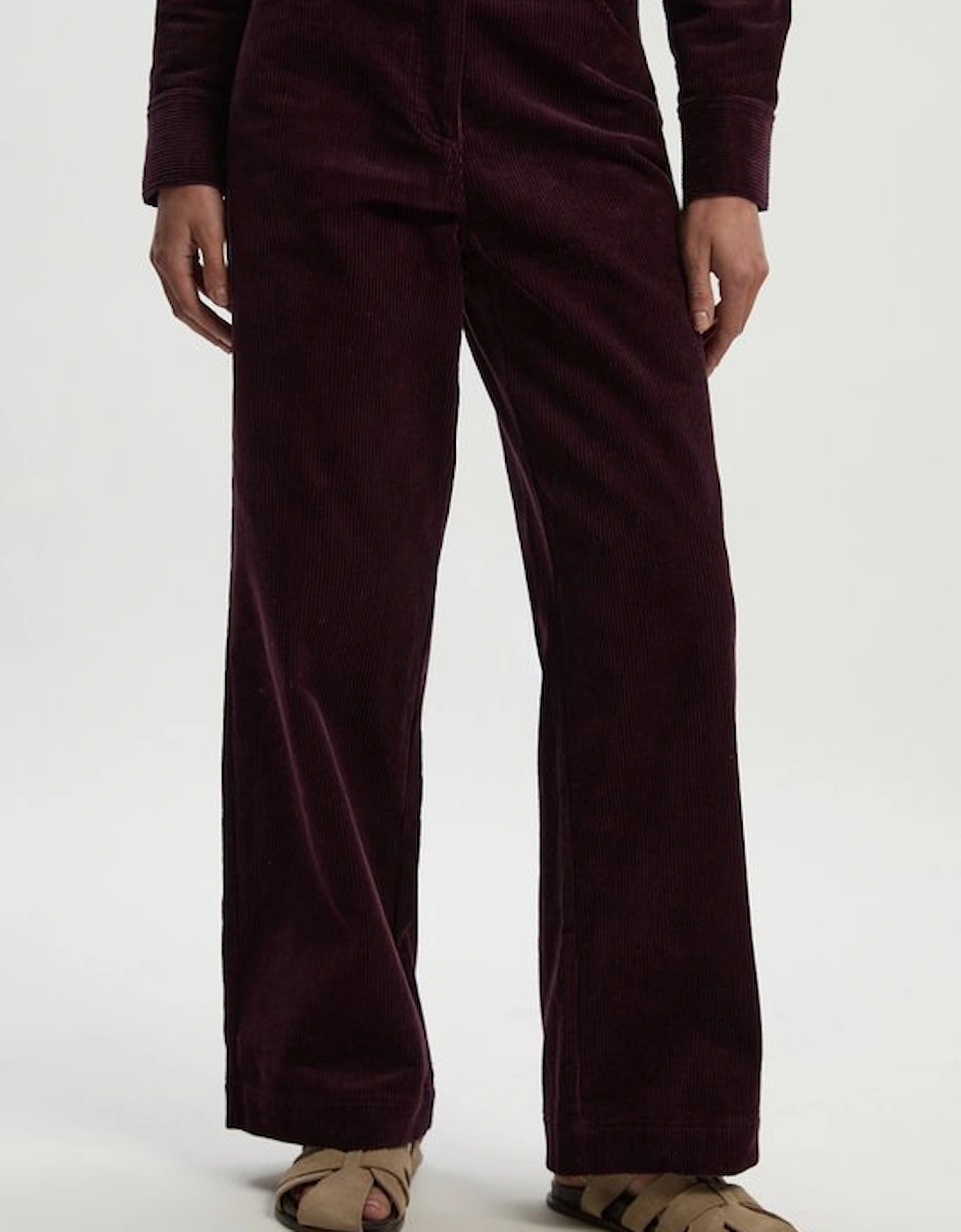 Cord Straight Leg Trouser