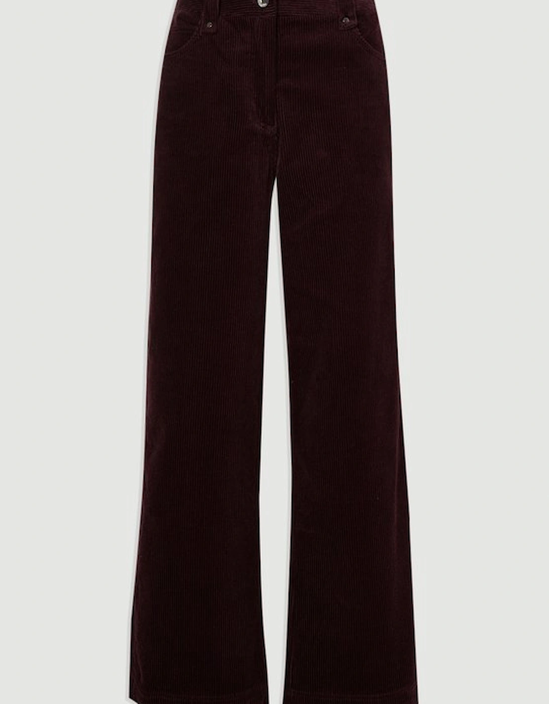 Cord Straight Leg Trouser