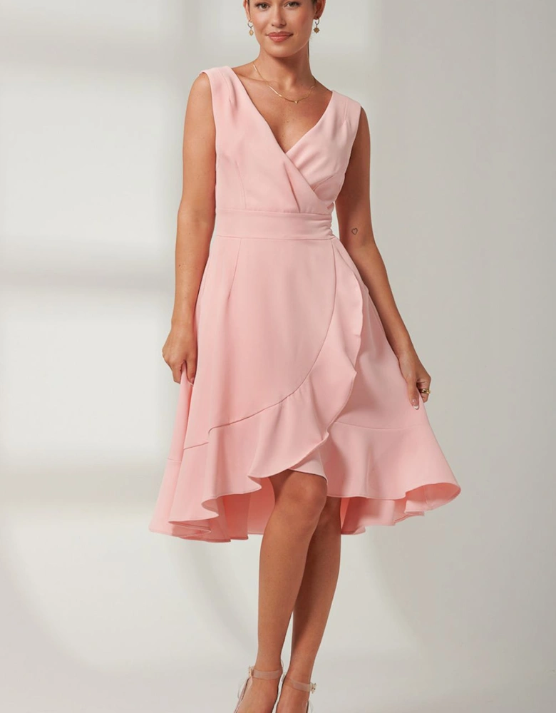 Eliza Frill Hem Dress