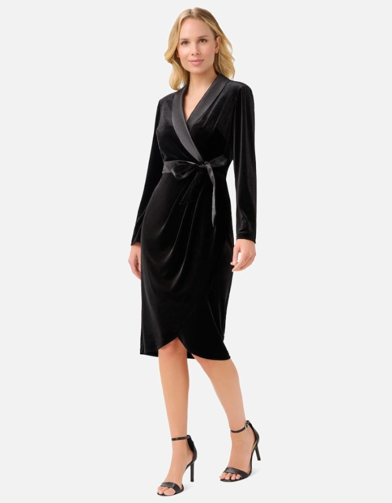 Velvet Tuxedo Dress