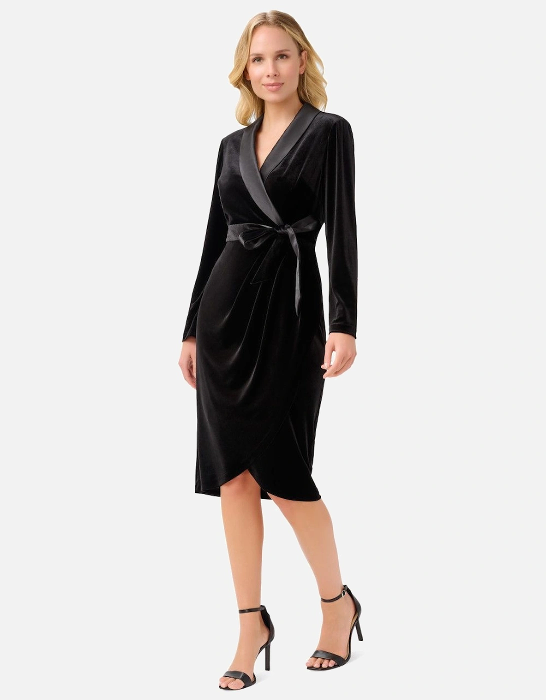 Velvet Tuxedo Dress, 2 of 1