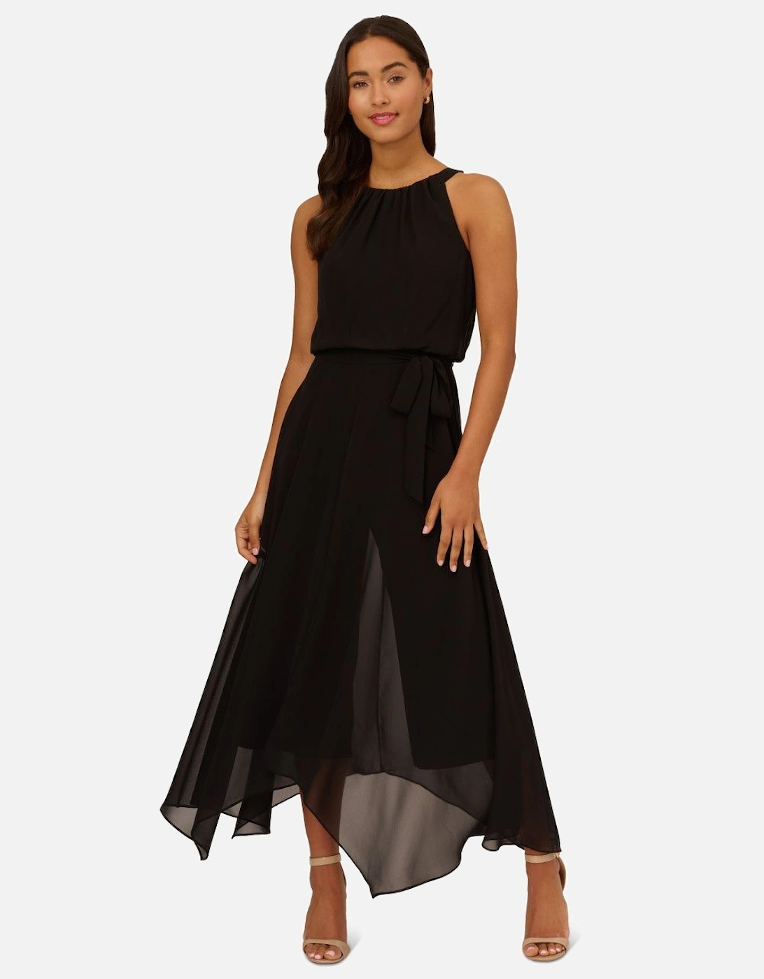Jersey And Chiffon Jumpsuit, 2 of 1