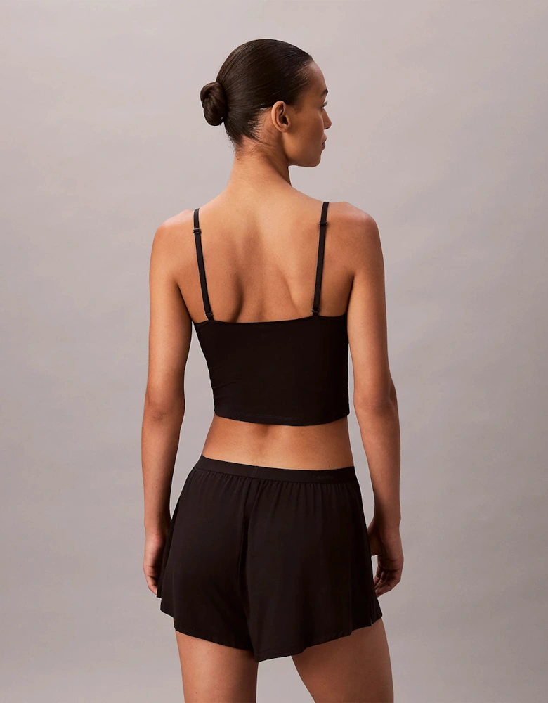 ULTRA SOFT MODAL Womens Lounge Shorts Black