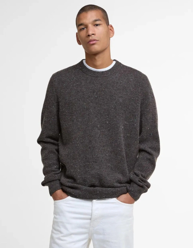 Tainsbury Crew Neck Sweater BR17  Brown
