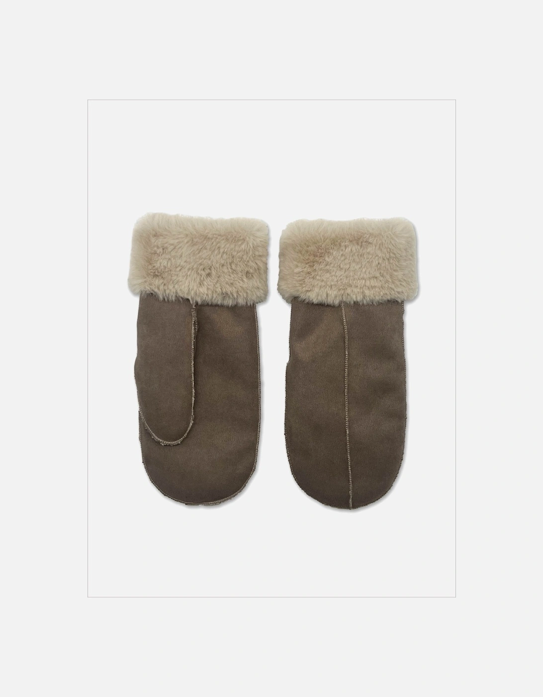 Fleur Mittens In Mink, 2 of 1