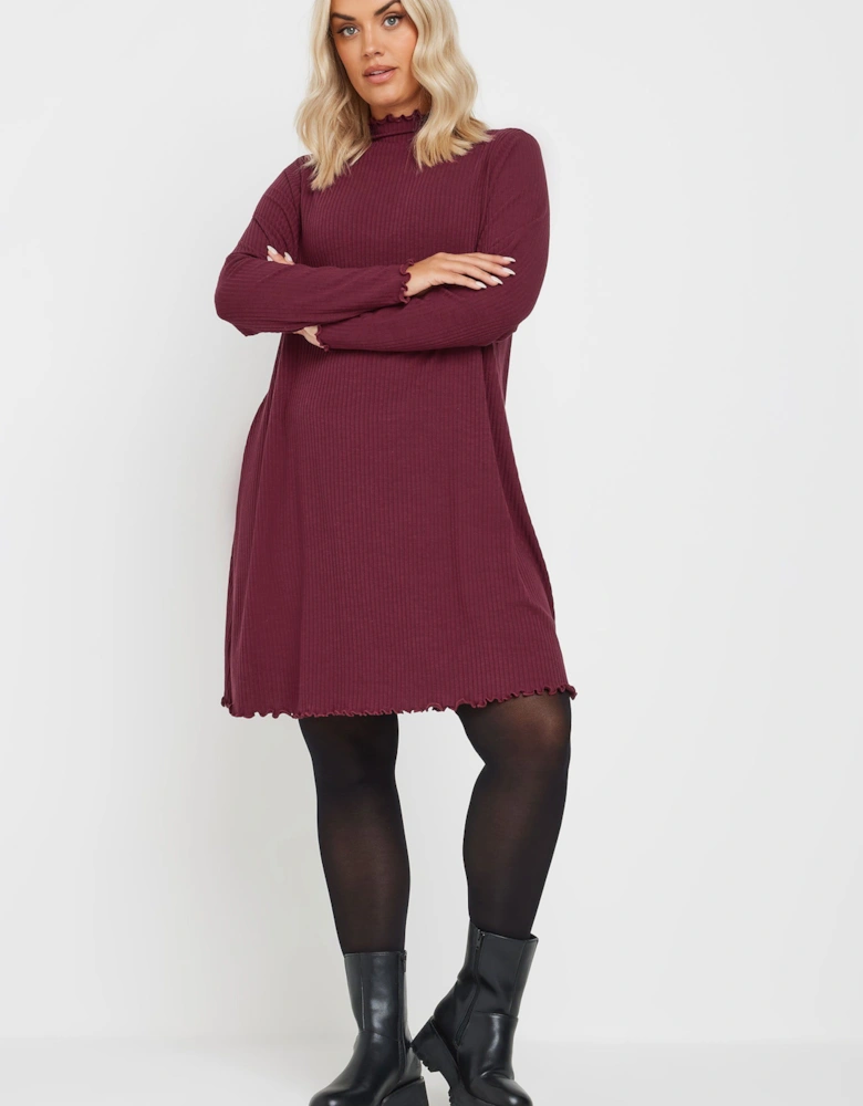 Lettuce Edge Tunic Dress