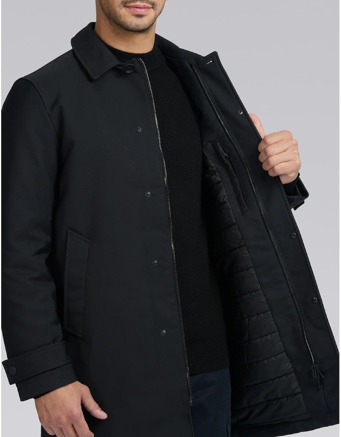 Quilted Mac Black