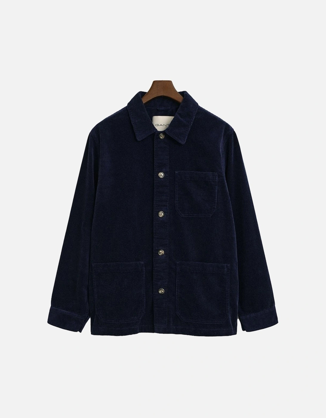 Regular Corduroy overshirt , Evening Blue, 2 of 1