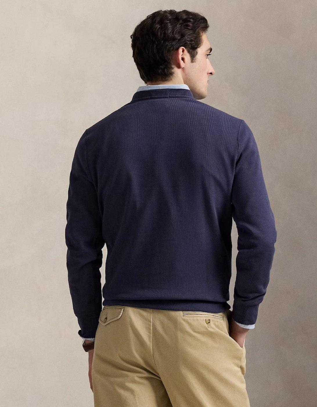 Heritage Bear Sweatshirt 001 faded Blue Hrtg Bear
