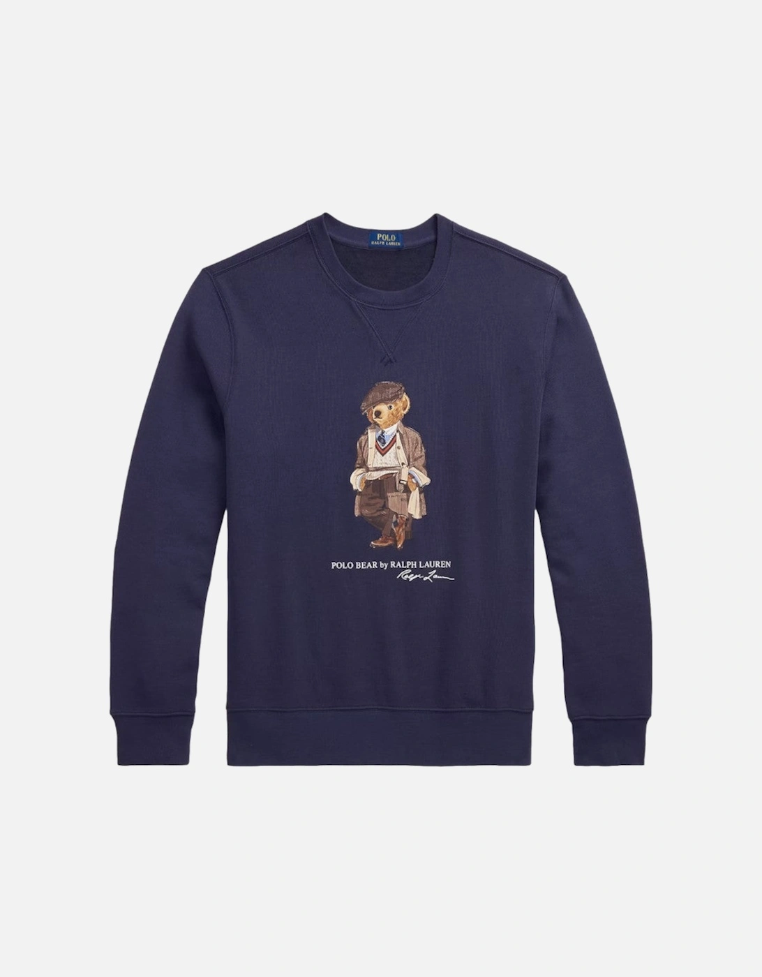 Heritage Bear Sweatshirt 001 faded Blue Hrtg Bear, 4 of 3