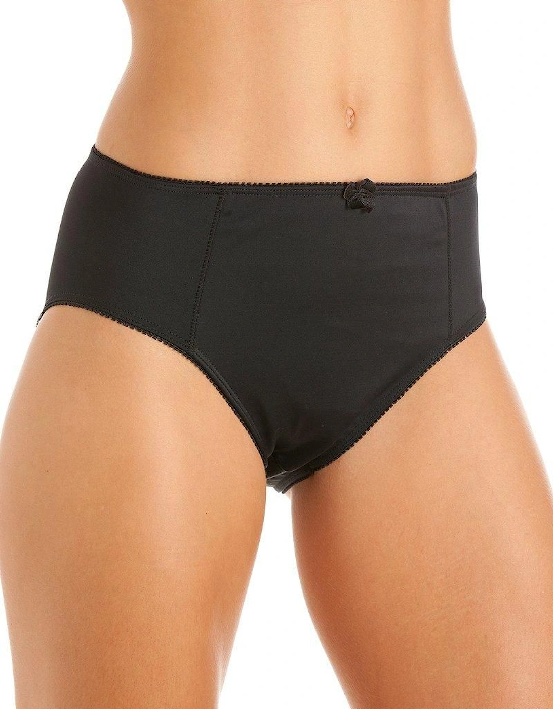 Classic Style Two Pack High Waist Full Briefs, 2 of 1