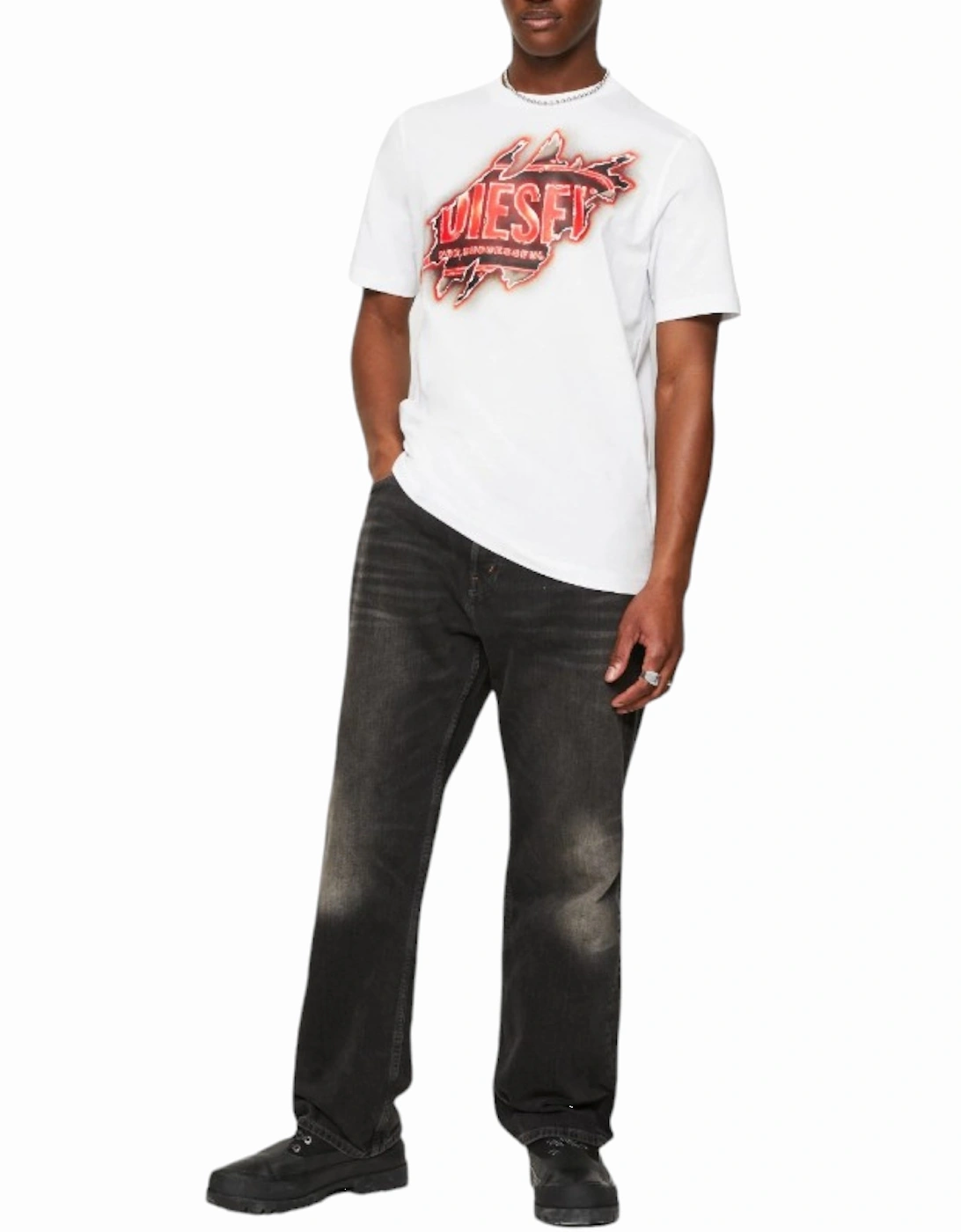 T JUST E43 Mens T Shirts Cotton Crew Neck Tee