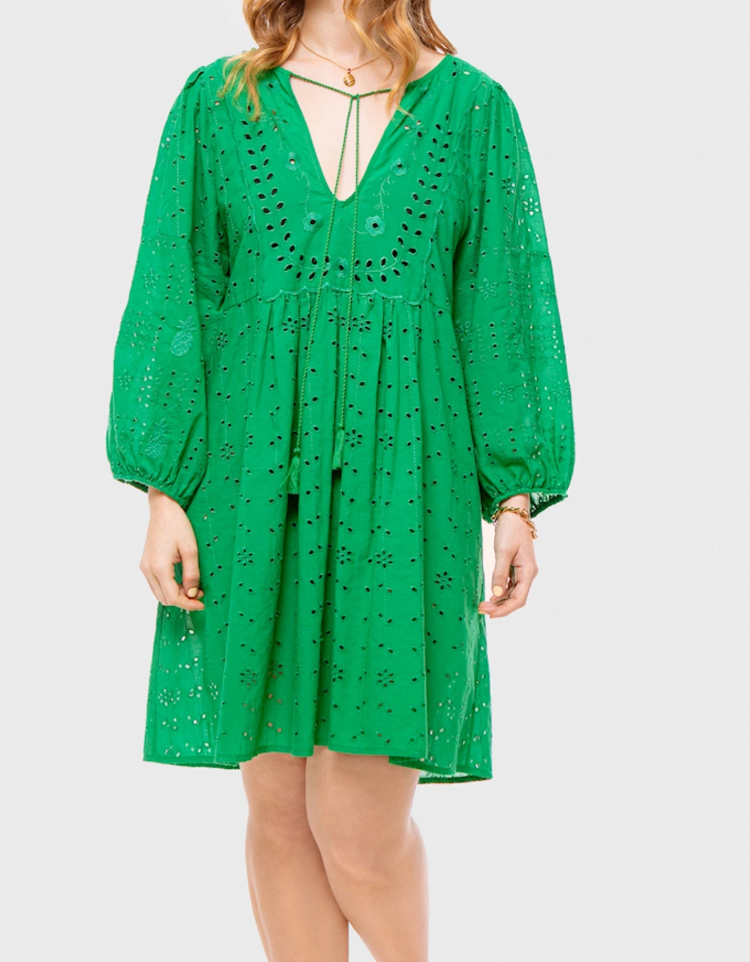 Jane Embroidery Anglaise Beach Dress, 2 of 1