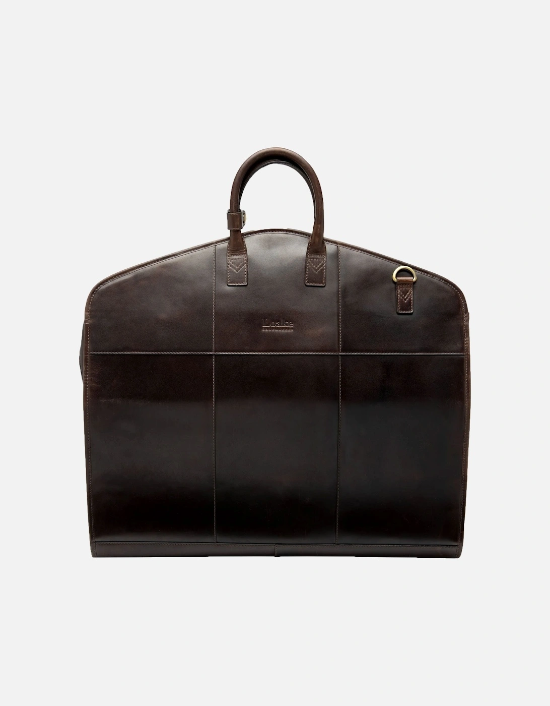 London Suit Carrier Dark Brown Leather, 5 of 4