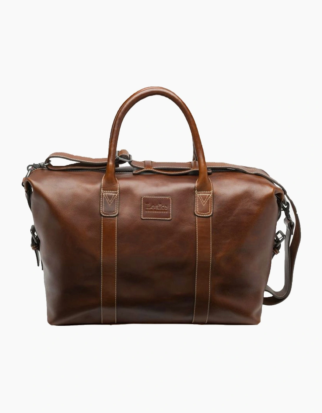 Loake Men's Loake Balmoral Leather Weekend Bag Brown