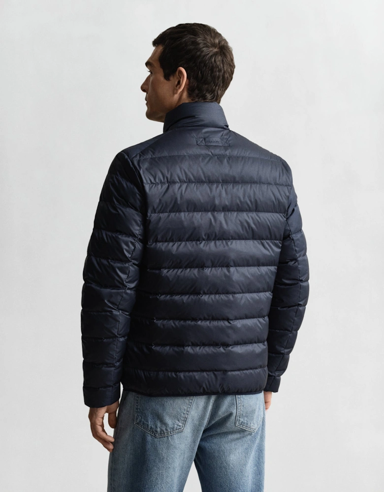 Mens Light Down Padded Jacket - 433 Evening Blue
