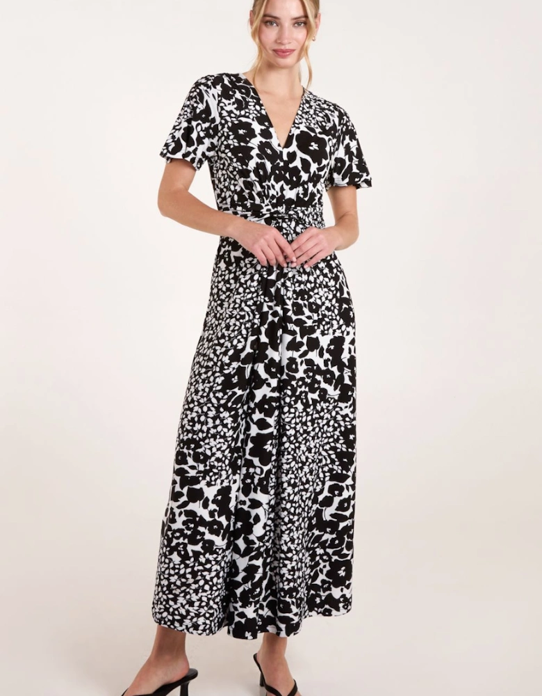 Twist Front Maxi Dress