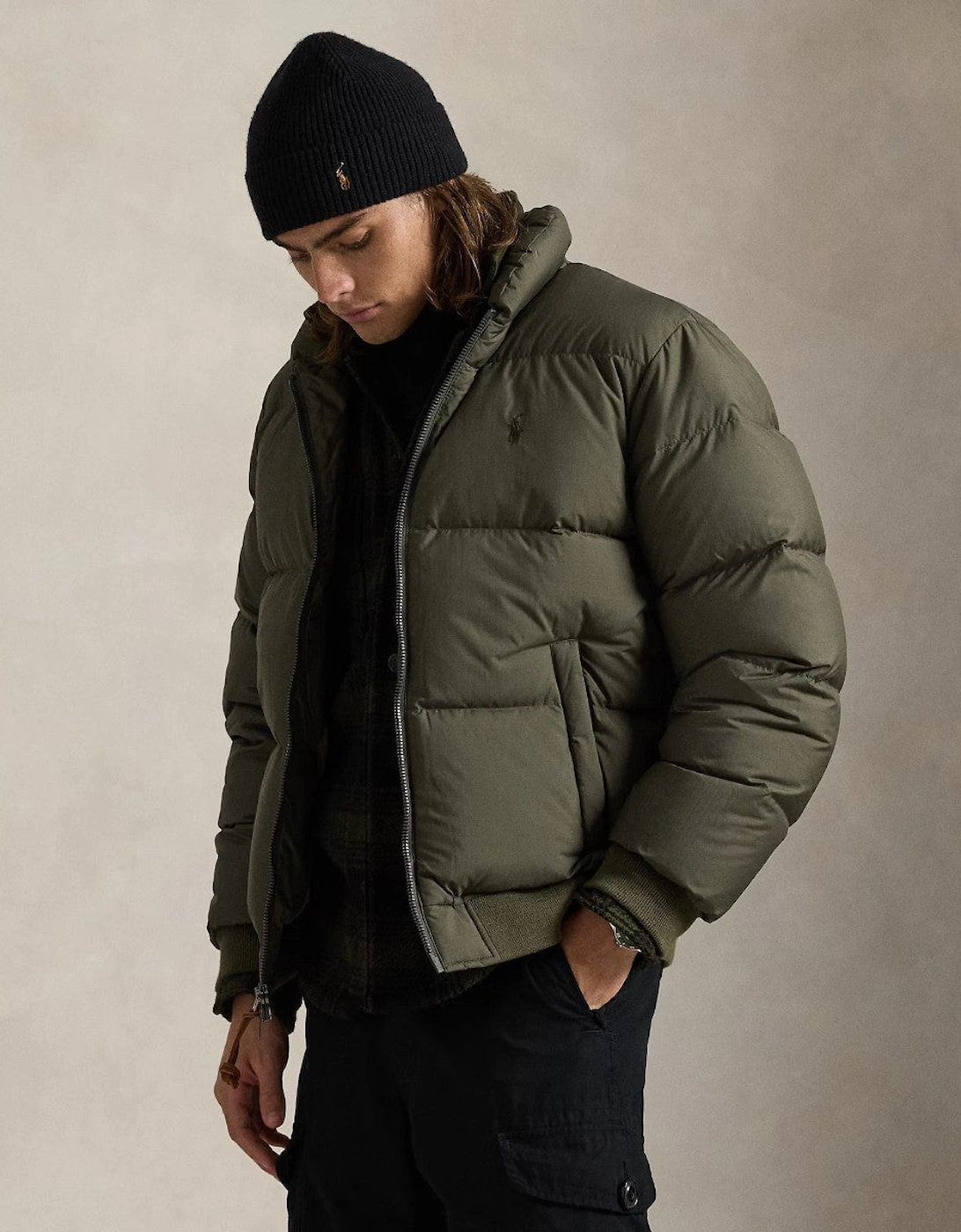 Insulated Bomber Jacket 001 Ranger Green