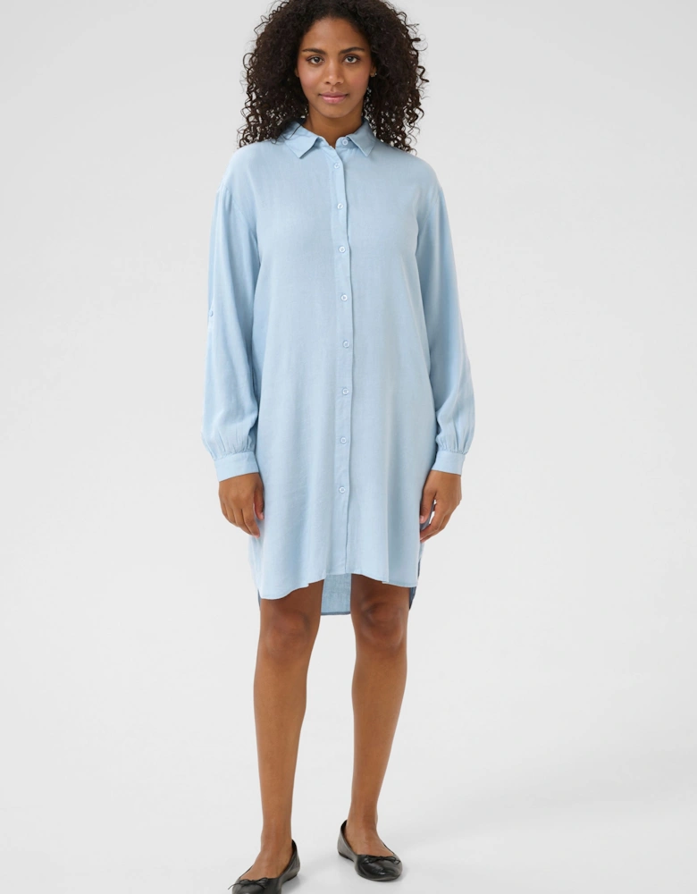 Milia Mid-Thigh Length Shirt Dress
