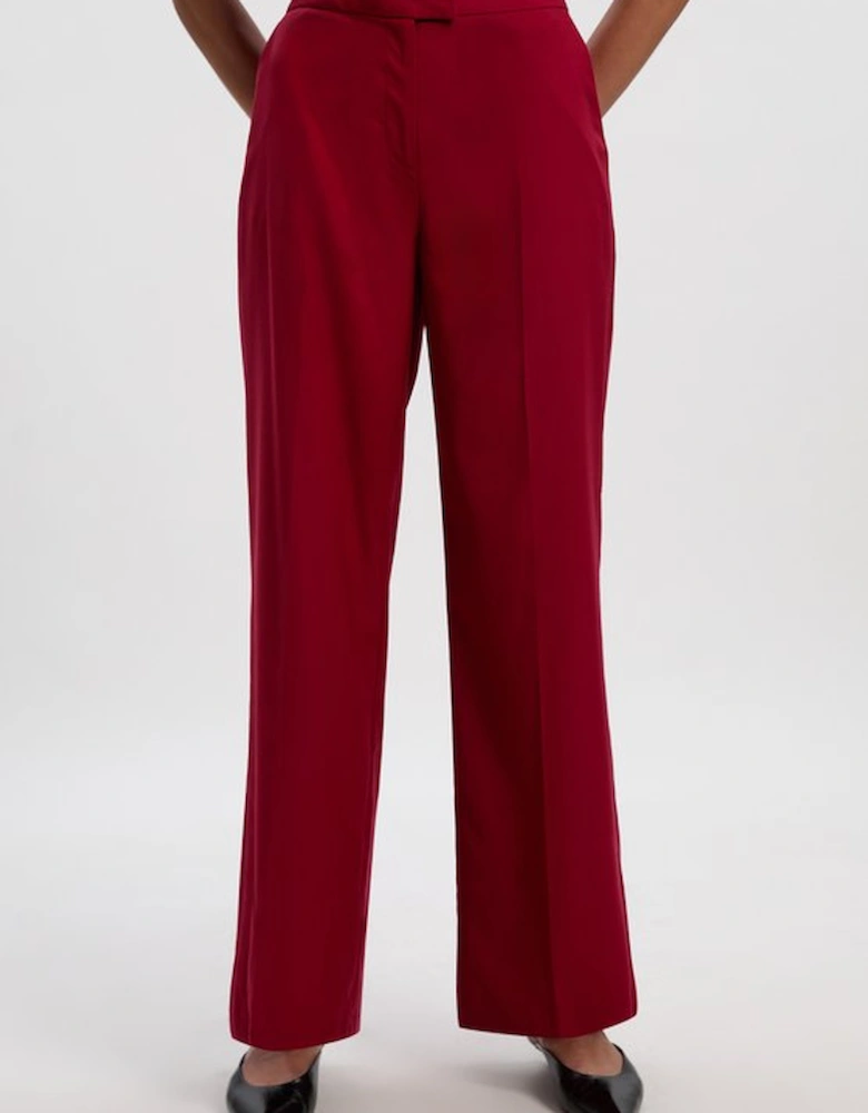 Polished Straight Leg Tailored Trouser