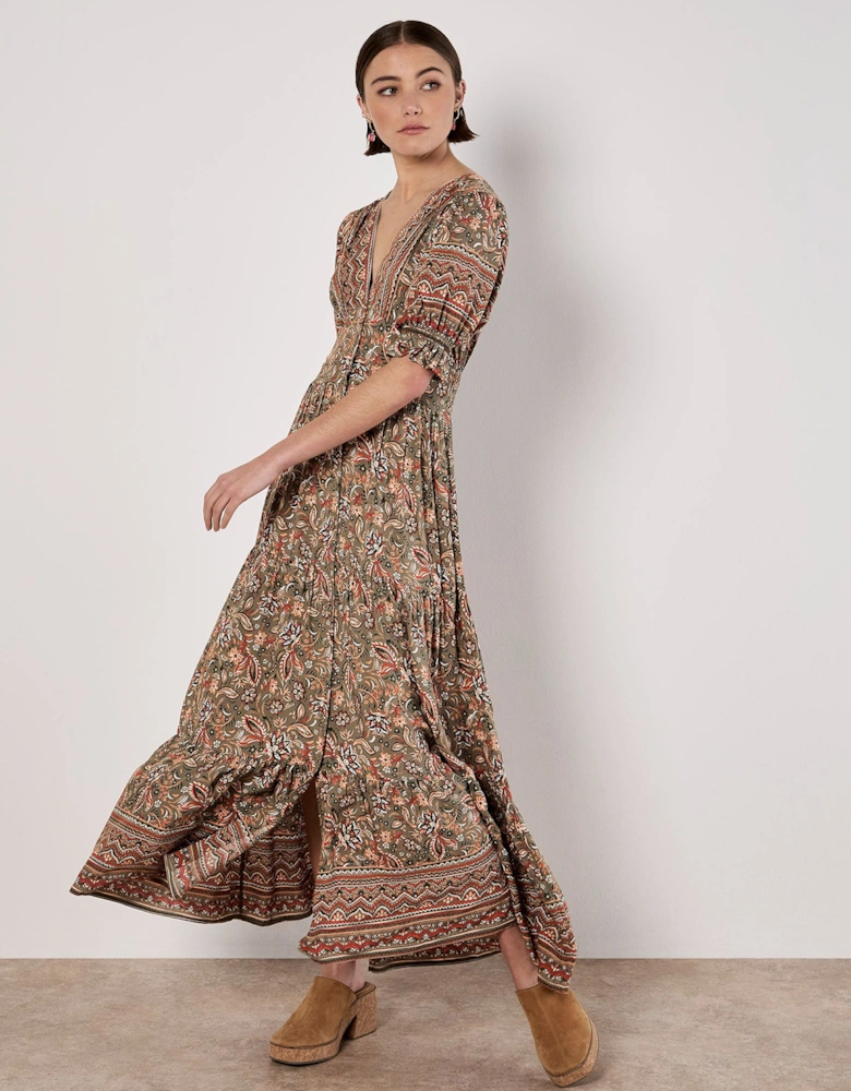 Sarasa Floral Maxi Dress