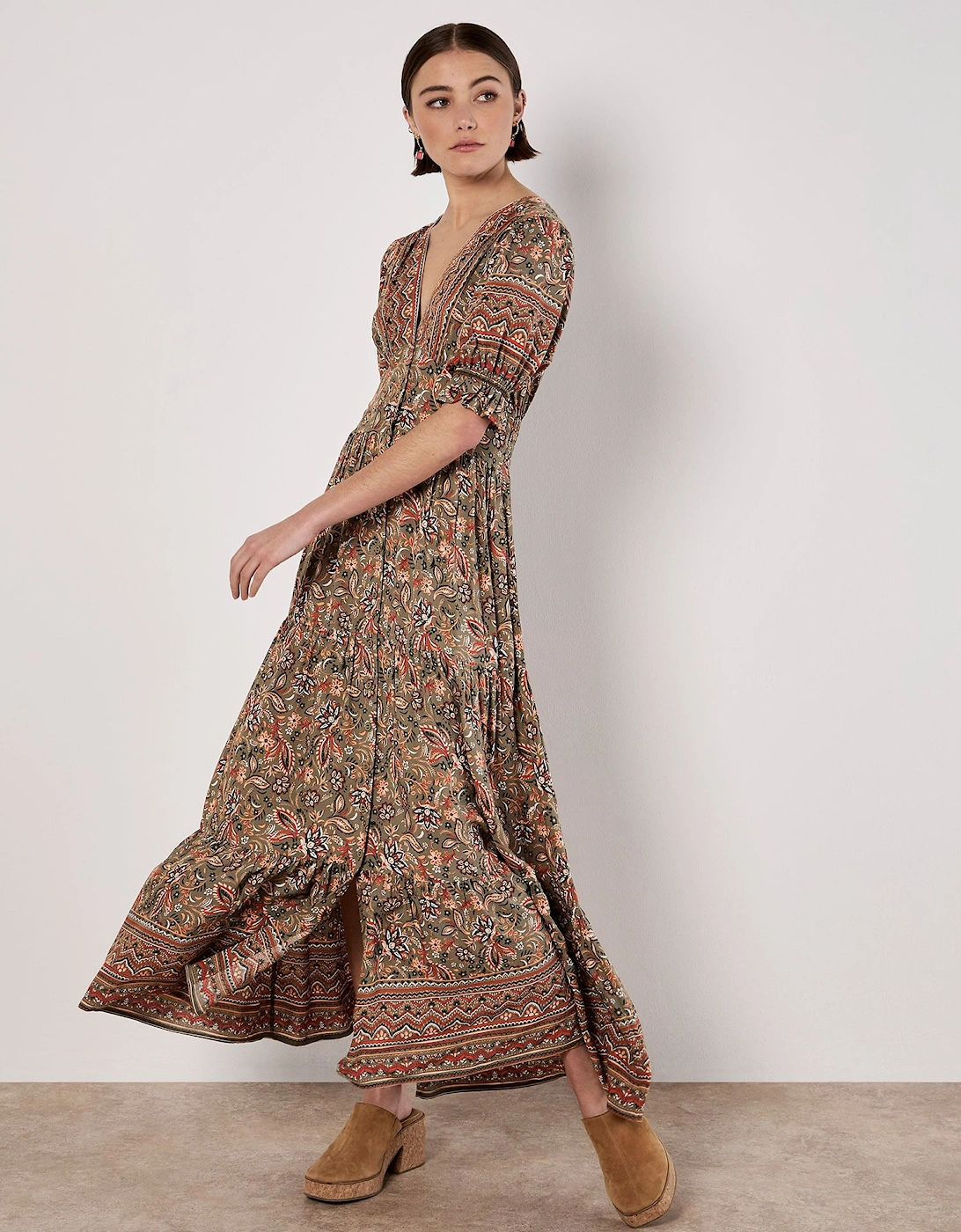 Sarasa Floral Maxi Dress, 2 of 1