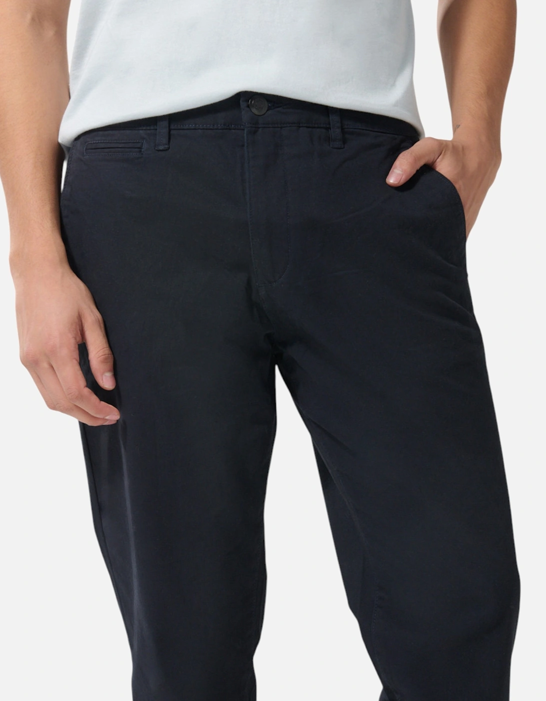Mens Chino Trousers Super Slim Fit Casual Stretch Pants