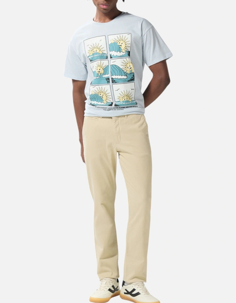 Mens Chino Trousers Super Slim Fit Casual Stretch Pants