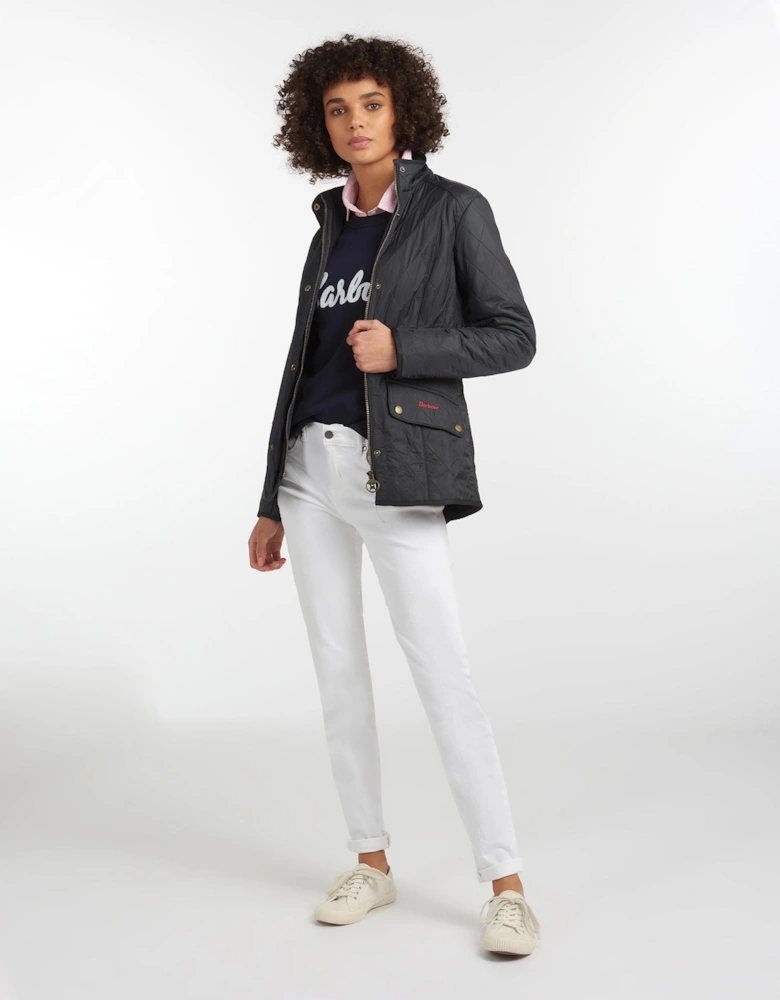 Cavalry Womens Polarquilt Jacket - Navy