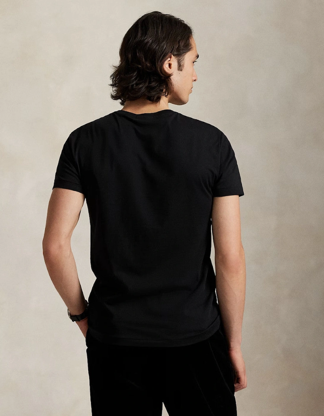 Holiday Bear T-Shirt 001 Polo Black