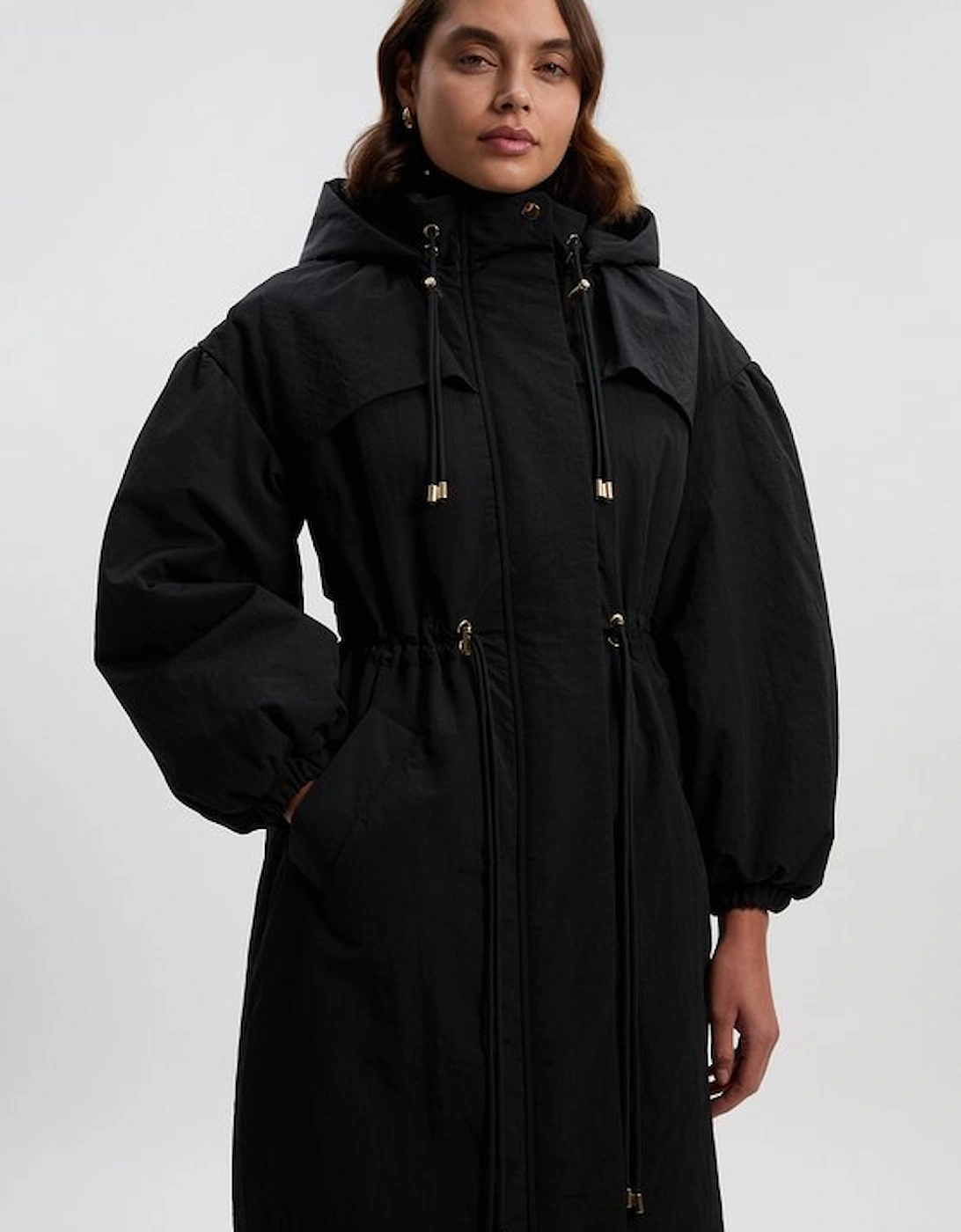 Padded Parka Coat
