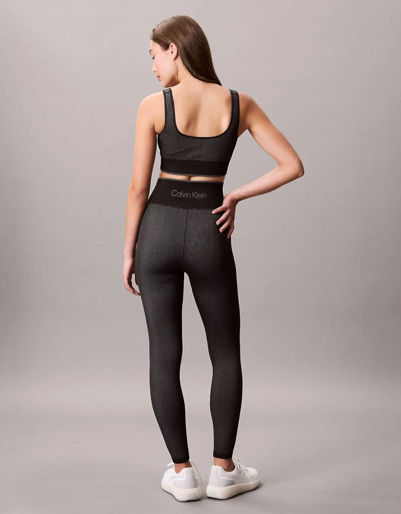 Medium Impact Womens Sports Bra Black