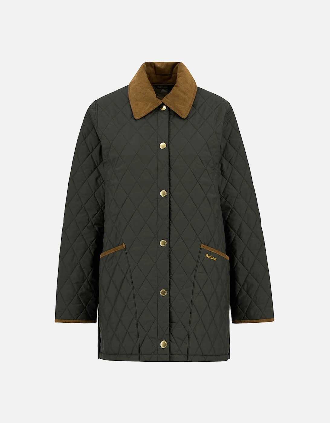 Icons Modern Liddesdale Womens Quilted Jacket - Sage/Ancient, 2 of 1