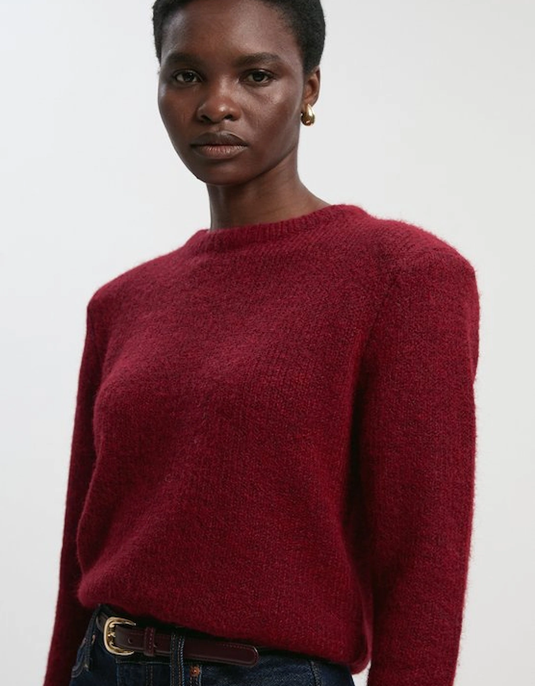 Cosy Knit Crew Neck Jumper