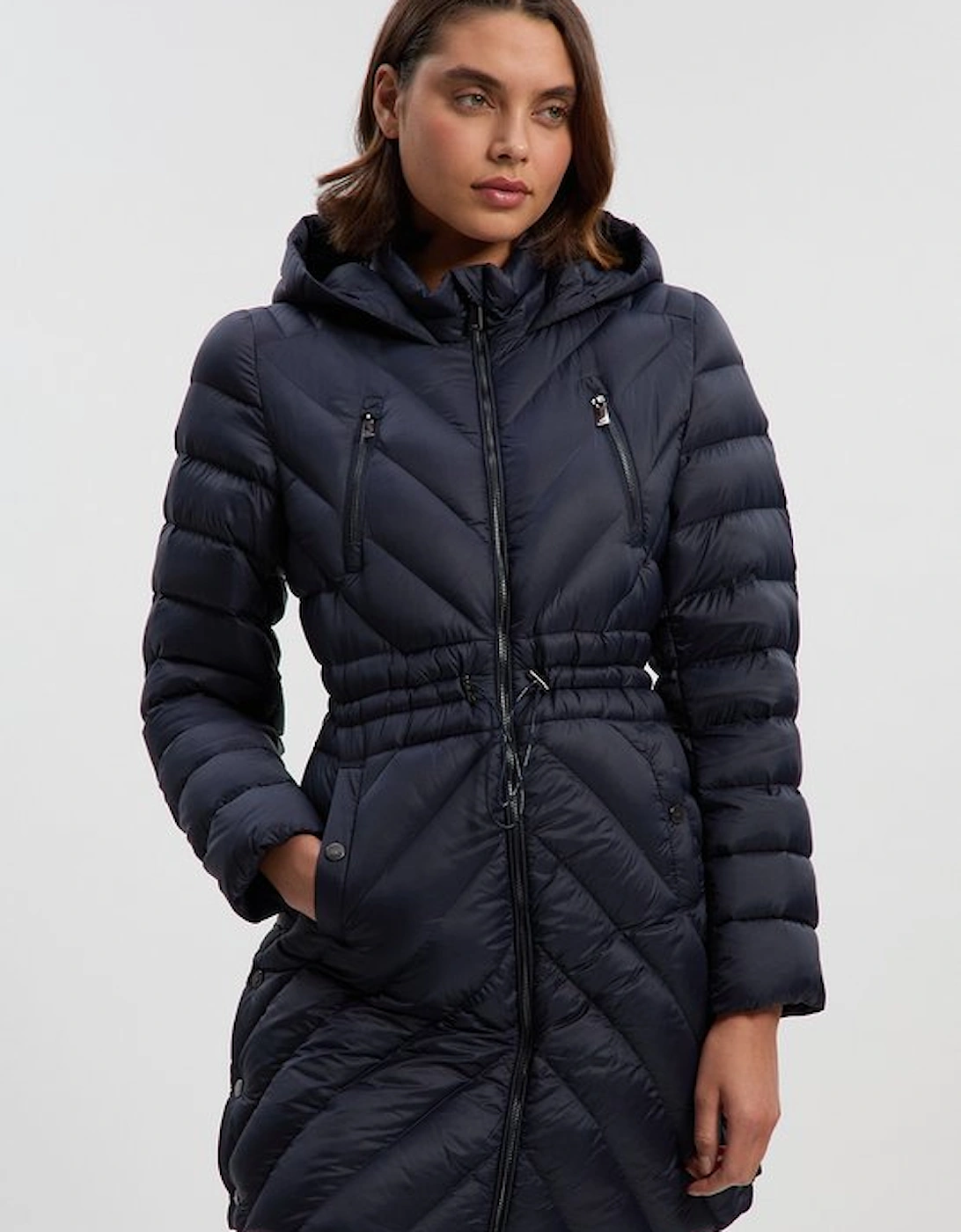 Real Down Packable Coat, 2 of 1