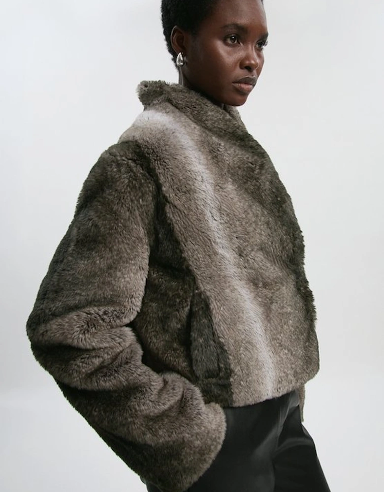 Faux Fur Short Coat
