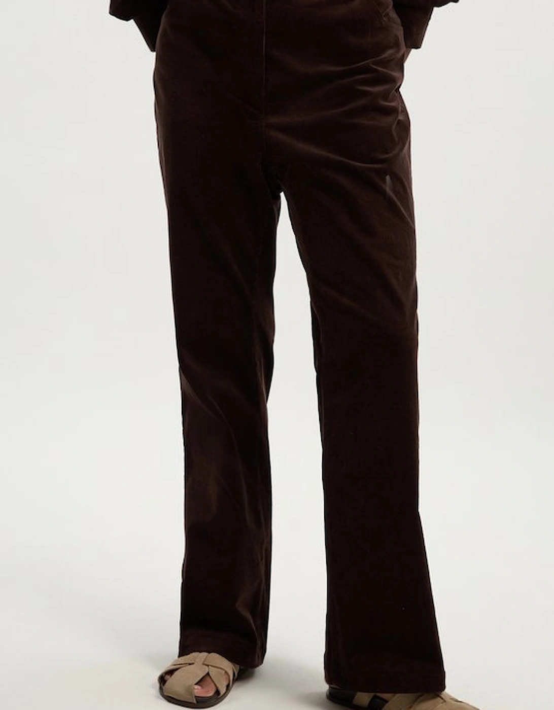 Plus Size Stretch Cord Kickflare Jean