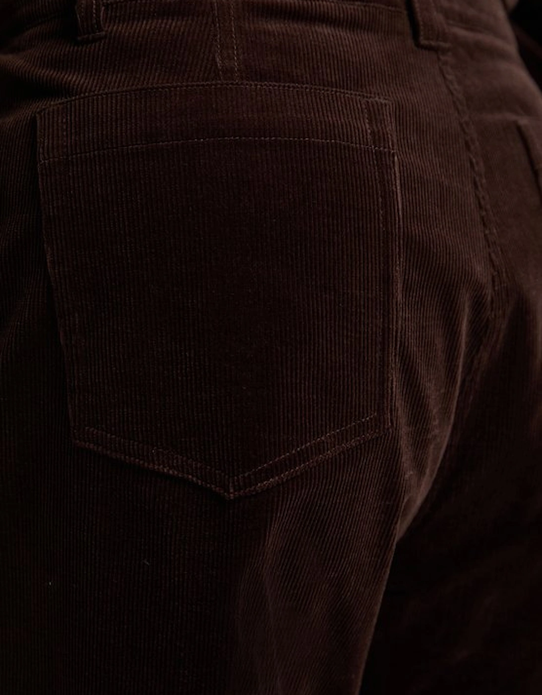 Plus Size Stretch Cord Kickflare Jean