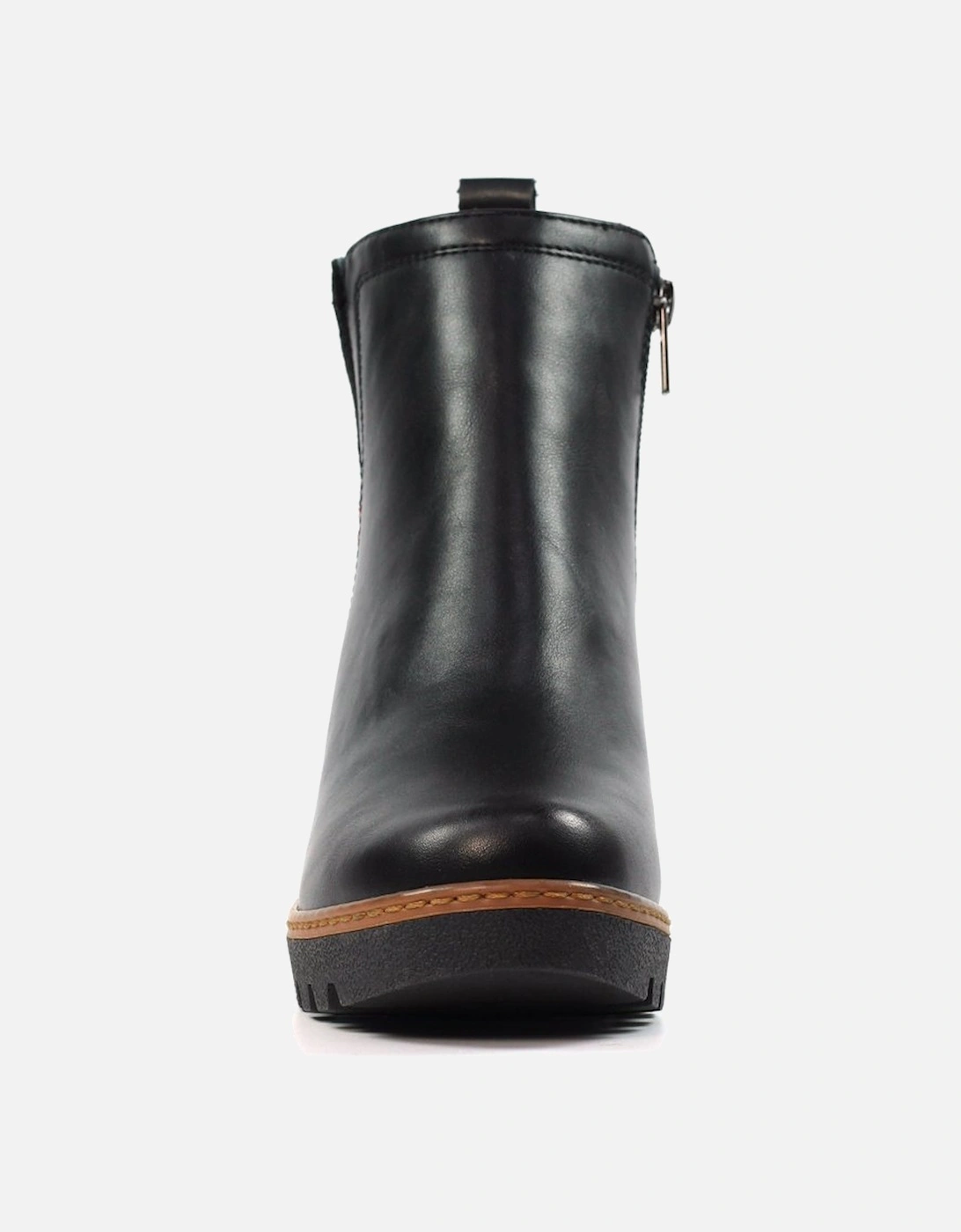 Pixie Womens Wedge Ankle Boots