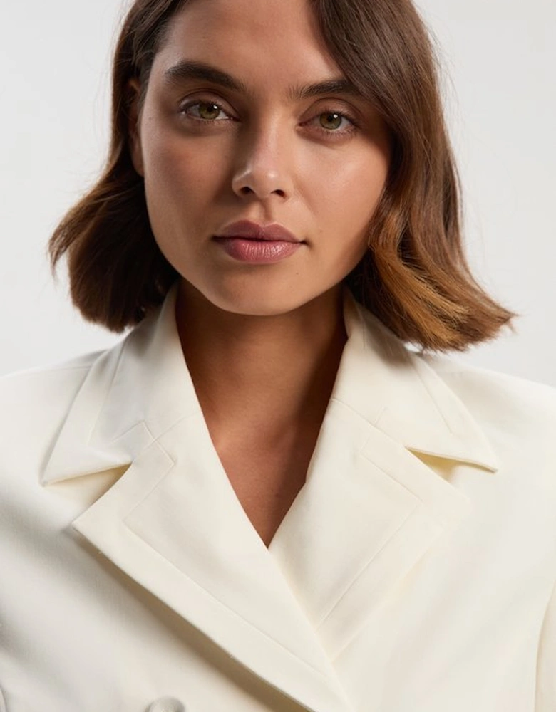 Tailored Tux Fitted Double Breasted Jacket