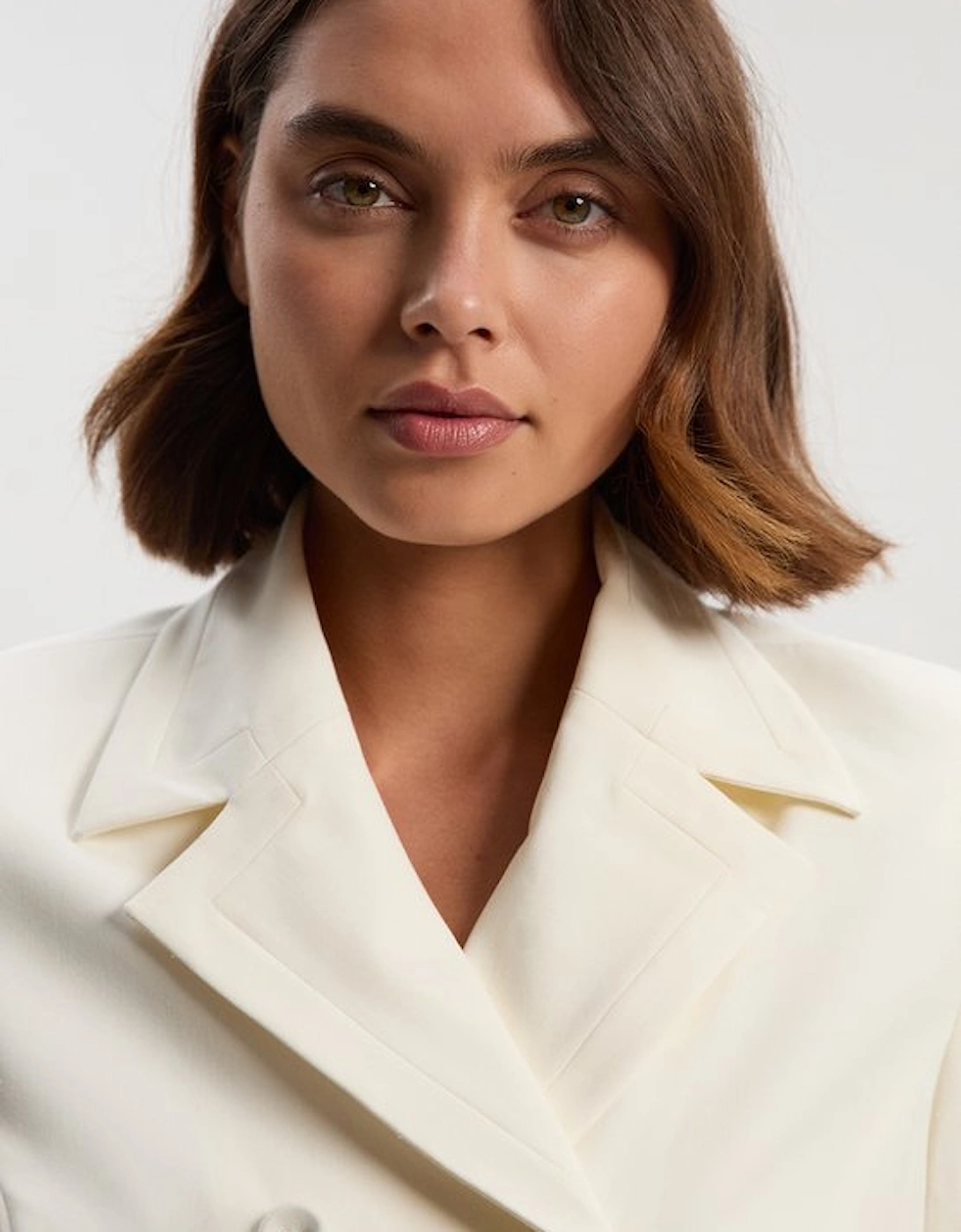 Tailored Tux Fitted Double Breasted Jacket