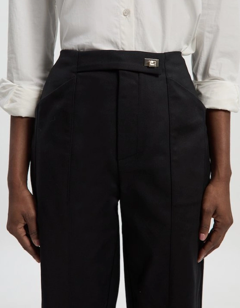 Techno Barrel Leg Woven Trousers