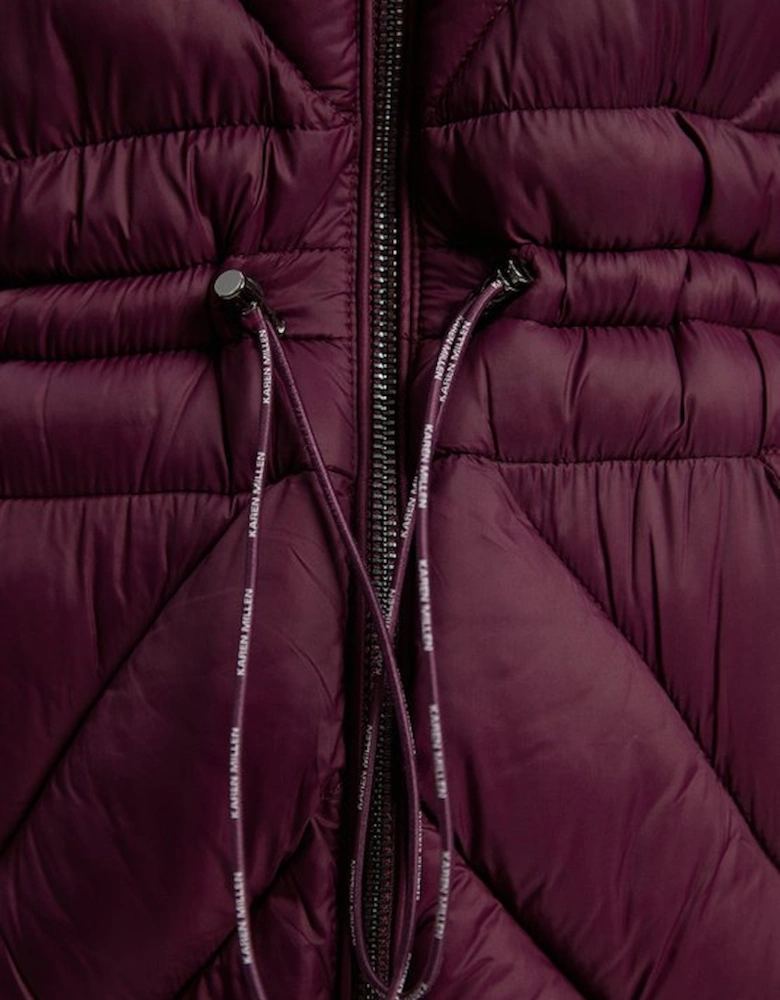 Lightweight Knee Length Packable Coat