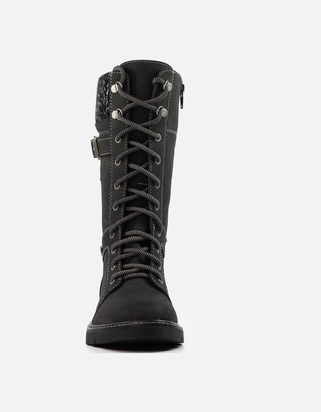 Caesar Womens Wide Fit Calf Boots